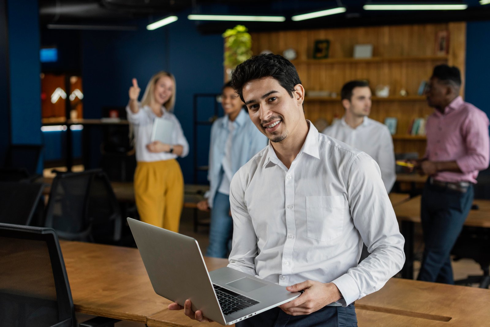 A Synctics Solutions team member at work